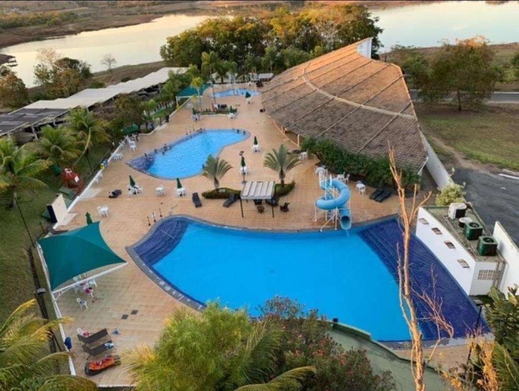 Enseada Nautico, Tranquilo Apart Hotel Em Caldas Novas! Eksteriør billede
