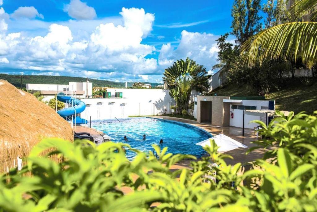 Enseada Nautico, Tranquilo Apart Hotel Em Caldas Novas! Eksteriør billede